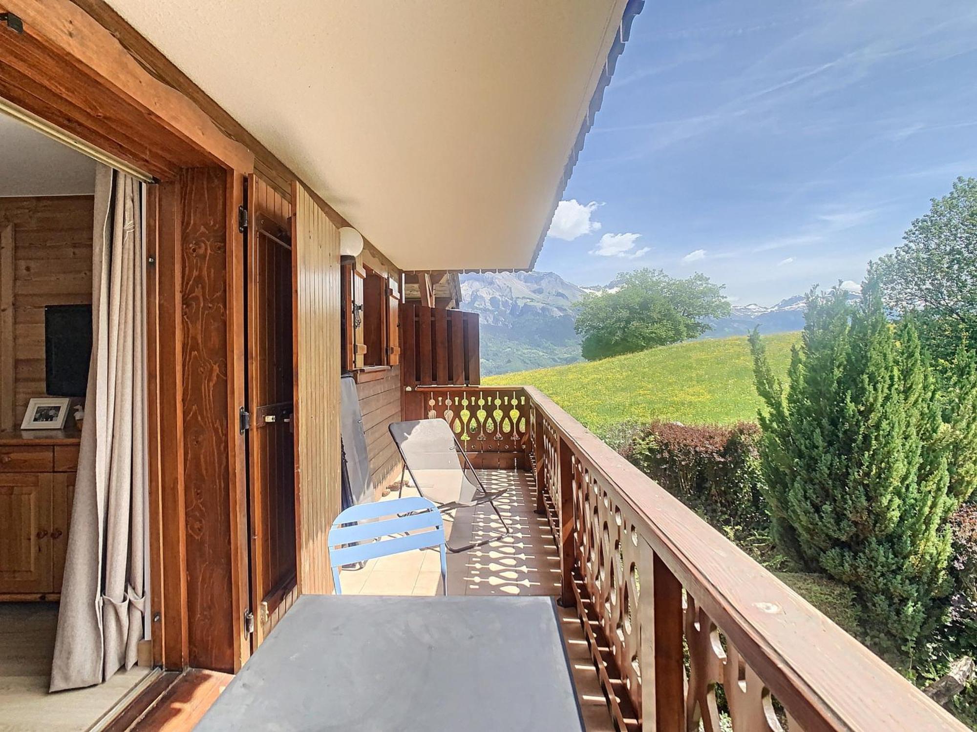 Appartement 2 Pieces + Cabine A Proximite Du Village Et Teleski, Cuisine Equipee - Fr-1-560-89 Combloux Exterior photo